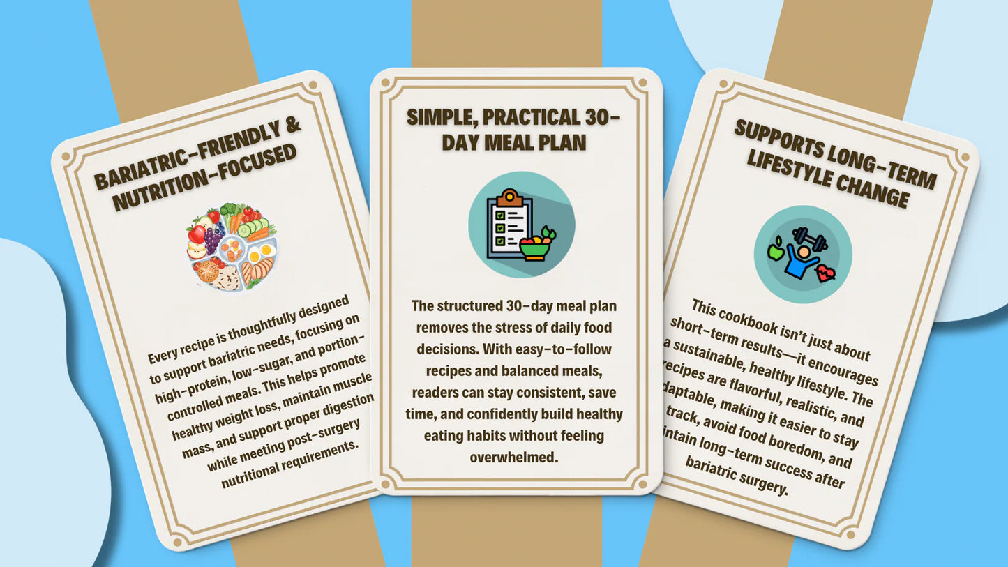 30-Day Bariatric Meal Plan & Recipes – Fit Life