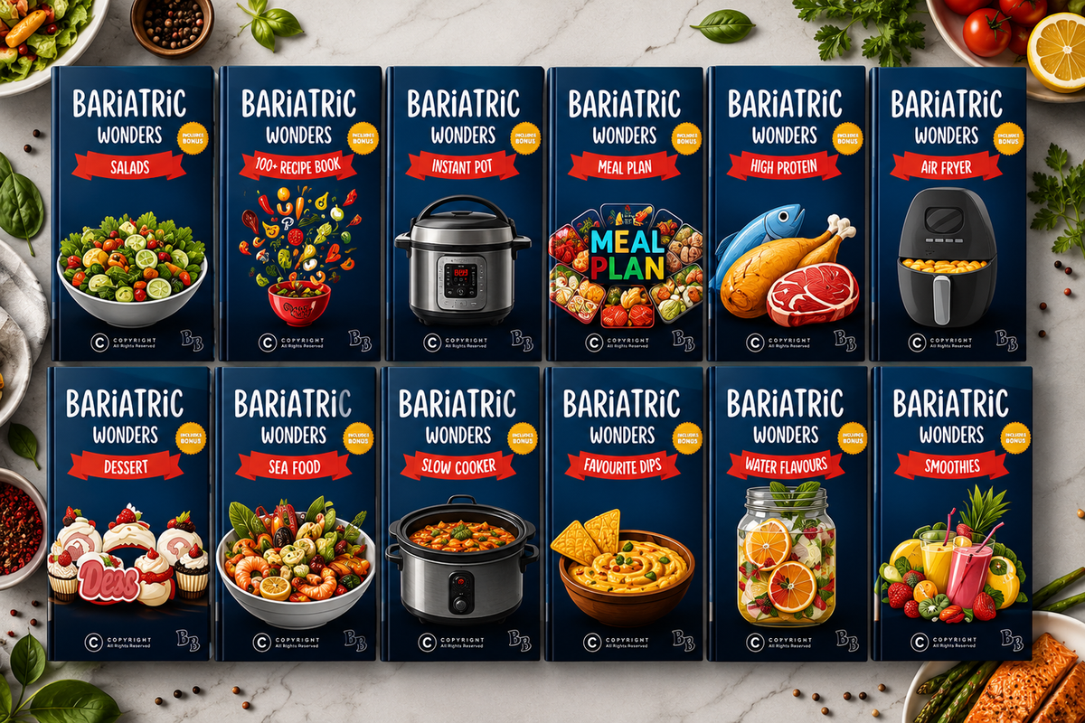 BARIATRIC & GASTRIC COOKBOOK BUNDLE 2026 -Exclusive offer for Newcomers
